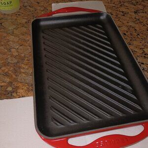 Le Creuset Enameled Cast Iron Skinny Grill